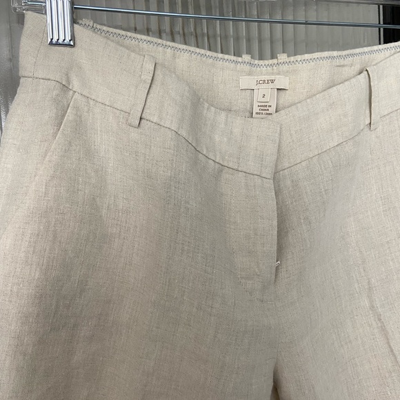 Jcrew 100% linen pants - Picture 2 of 5